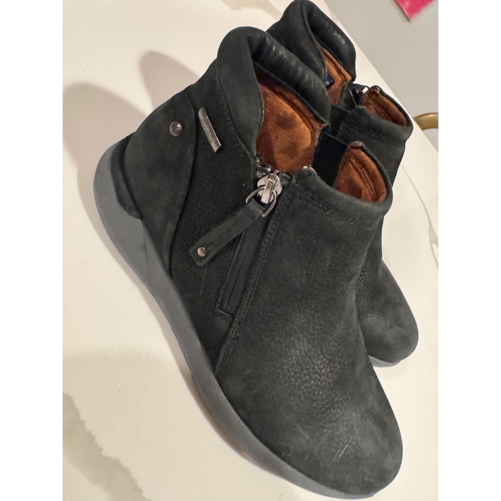 Rockport Cobb Hill‎ Black Waterproof Hydro-Shield Ankle Boots Womens 7.5 - Picture 3 of 9